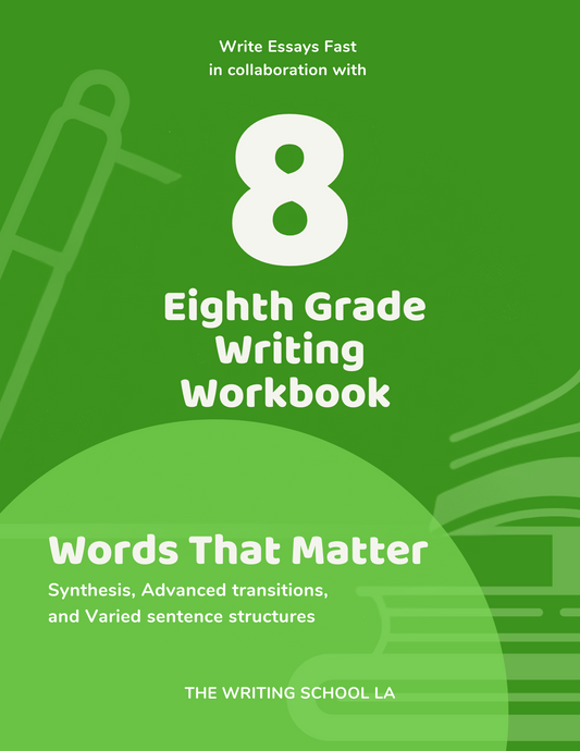 Grade 8 Writing Workbook – Words That Matter