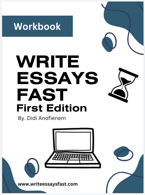 Write Essays Fast Workbook